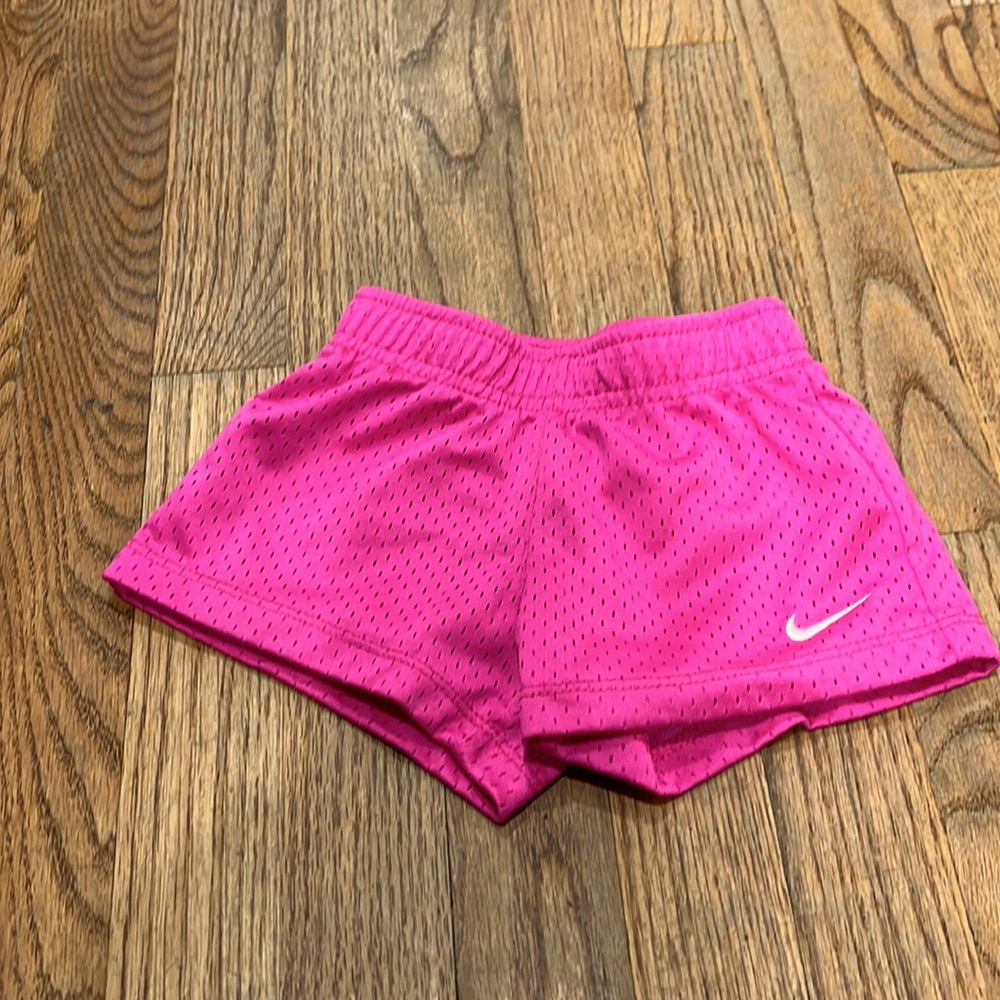 Nike Pink Mesh Shorts - 18m